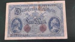 LOT.18 » 1914 YILI ALMANYA I.DÜNYA SAVAŞI YILLARI 5 MARK RESİMDE GÖRÜLDÜĞÜ GİBİ