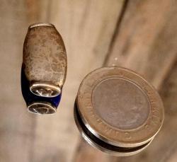 GÜMÜŞ MİNELİ KOLYE UCU  4.85 GR