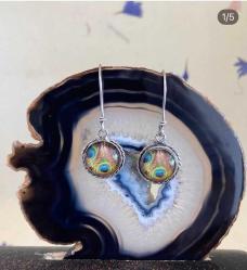 El İşçiliği Özel Tasarım Gümüş Küpe