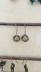 El İşçiliği Özel Tasarım Gümüş Küpe