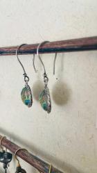 El İşçiliği Özel Tasarım Gümüş Küpe