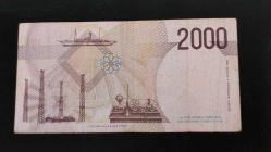1990 YILI İTALYA 2000 LİRE  RESİMDE GÖRÜLDÜĞÜ GİBİ