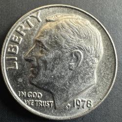 ABD 1 Dime 1978. Amerika (10  Cent)