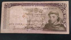 LOT.8 » 1964 YILI PORTEKİZ 20 ESCUDO RESİMDE GÖRÜLDÜĞÜ GİBİ