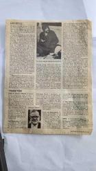 PRENSES DIANA'NIN FOTOĞRAFLI DERGİ SAYFASI - A MAGAZINE CLIPPING OF PRINCESS DIANA - 26 x 20 cm EBADINDA - PRENSES DİANA - İNGİLİZCE DERGİDEN