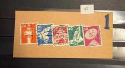 LOT.19 » ALMANYA KARIŞIK DAMGALI PULLAR NO35