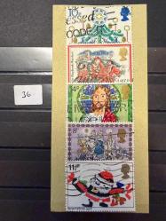 LOT.20 » DİMGALI İNGİLTERE PULLARI NO36