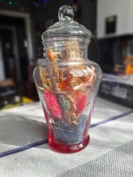 Dekoratif Kuru Çiçekli Vazo - Hediyelik