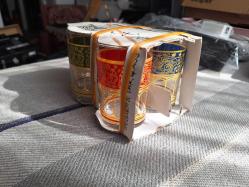 Kahve Yanı Su Bardağı - 4 Adet - Kullanılmamış