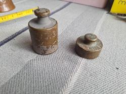 Pirinç Ağırlık - 2 adet - 500gr-200gr