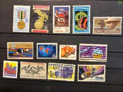 ABD DAMGALI KARIŞIK PULLAR M8