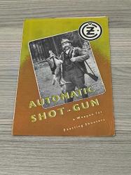 [ORİJİNAL] Klasik CZ (Česká Zbrojovka) Otomatik Av Tüfeği Tanıtım Broşürü