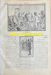 Osmanlıca Karagöz Mizah Dergisi-Gazetesi, Orijinal Dönem Basım, (Ottoman Magazine-Newspaper-Journal Illustré Cara-Gueuz) - 2 Nisan 1924 - Sayı: 1674 - Hicri: 27 Şaban 1342 - Rumi: 2 Nisan 1340 - Bir Bardak Suda Fırtına 