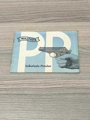 [ORİJİNAL] 1950-60'lar Walther PP Almanca Kullanım Kılavuzu - Ulm Baskı