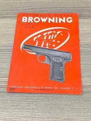 [KLASİK] Orijinal FN Browning Model 1910 (7.65mm) Kullanım Kılavuzu - Belçika Baskı