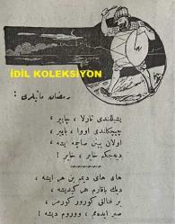 Osmanlıca Karagöz Mizah Dergisi-Gazetesi, Orijinal Dönem Basım, (Ottoman Magazine-Newspaper-Journal Illustré Cara-Gueuz) - 16 Nisan 1924 - Sayı: 1678 - Hicri: 12 Ramazan 1340 - Rumi: 16 Nisan 1340 - Karikatür: Bir Fırkalık Millet Meclisi 