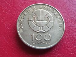 100 DRAHMİ 1998 YUNANİSTAN; XIII. DÜNYA BASKETBOL ŞAMPİYONASI HATIRASI