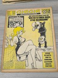 LOT.20 » GIRGIR Mizah Dergisi Sayı 142 – Ben Hayatımda Bara Ayak Basmadım Kapak – Koleksiyonluk