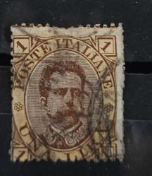 İtalya 1889 - damgalı