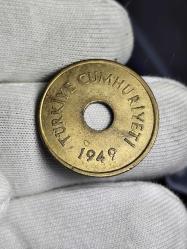 1949 Yılı 2.5 Kuruş Çil