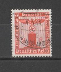 1942 REİCH (Hükümet Servisi Pulları) 8 Pfg.Damgalı