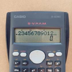 Casio FX-82MS Fonksiyonlu Hesap Makinesi - Sorunsuz