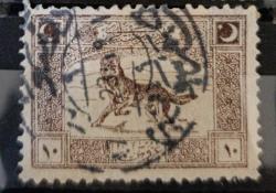 1922  Cenova Serisinden 10 kuruşluk valör _ damgalı