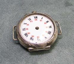 AnTiKa GÜMÜŞ KURMALI KoL SAATİ........ARIZALI