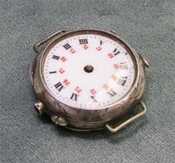 AnTiKa GÜMÜŞ KURMALI KoL SAATİ........ARIZALI