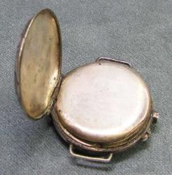 AnTiKa GÜMÜŞ KURMALI KoL SAATİ........ARIZALI