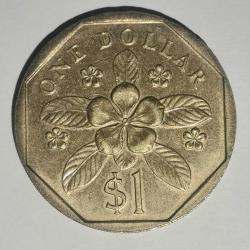 SİNGAPUR  1987  1 DOLAR