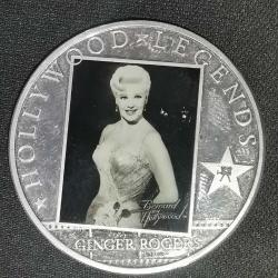 LOT.5 » COOK ADASI  2010    5 DOLAR    HATIRA   Hollywood Legends - Ginger Rogers  (Gümüş 0.925, 25g)