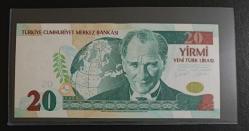 8. EMİSYON NADİR A SERİSİ 20 YTL ÇİL KONDİSYONDA