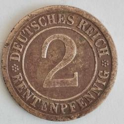 ALMANYA  1923 A    2  PFENNIG