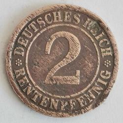 ALMANYA  1923 A    2  PFENNIG