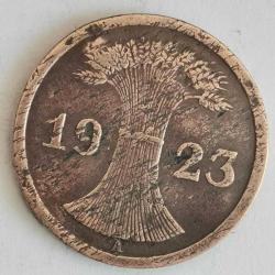 ALMANYA  1923 A    2  PFENNIG