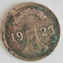 ALMANYA  1923 G    2  PFENNIG