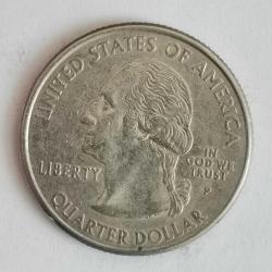 AMERİKA  2000 P     25 CENT  ÇEYREK DOLAR    HATIRA    50 Eyalet Çeyreklikleri - Güney Karolina