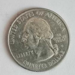 AMERİKA   1999  D      25 CENT  ÇEYREK DOLAR    HATIRA  50 Eyalet Çeyreklikleri - Georgia