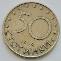BULGARİSTAN   1999    50  STOTINKA
