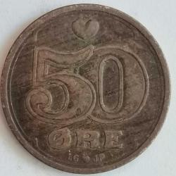 DANİMARKA  1992    50  ÖRE