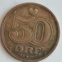 DANİMARKA  1991    50  ÖRE
