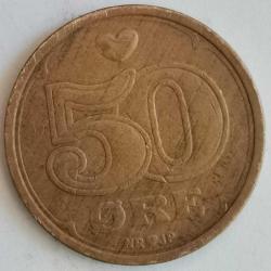 DANİMARKA  1989    50  ÖRE