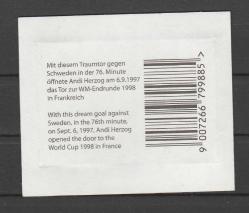 3D HAREKETLİ PUL - 2008 Avusturya Uefa Euro 2008 Avrupa Futbol Şampiyonası Blok