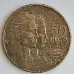 YUGOSLAVYA  1955  50  DİNAR