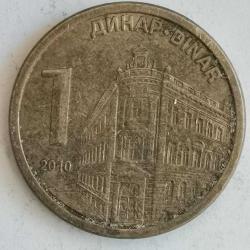 SIRBİSTAN   2010   1  DİNAR