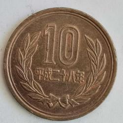 JAPONYA  2016   10  YEN