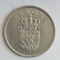 DANİMARKA  1962   1  KRONE