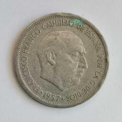 İSPANYA  1957    5  PESETA