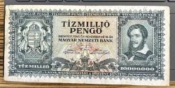 1945 Macaristan 10000000 pengo ÇT